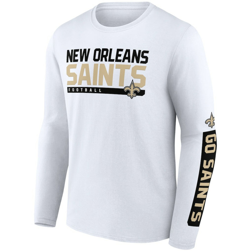 NFL New Orleans Saints Two-Pack 2023 Schedule T-Shirt Combo Set