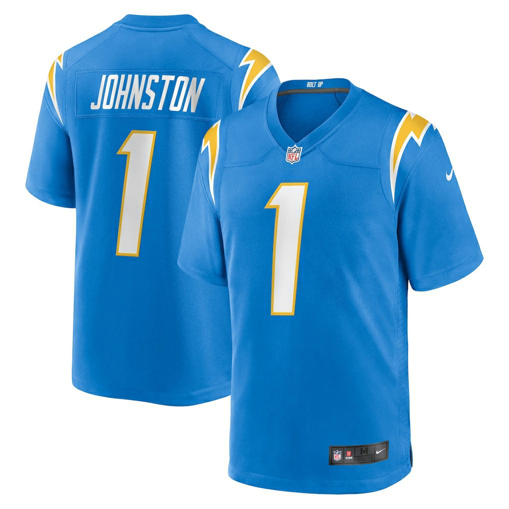 NFL Los Angeles Chargers Quentin Johnston  Game Player Jersey