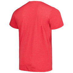 Los Angeles Angels Homage Doodle Collection It's Rally Time Tri-Blend T-Shirt - Red