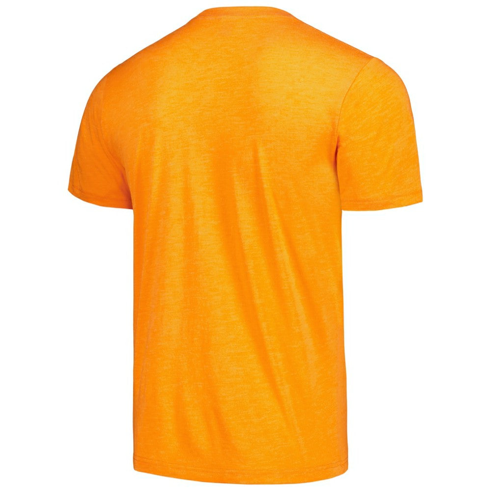 San Francisco Giants Homage Doodle Collection Pacific Sock Exchange Tri-Blend T-Shirt - Orange