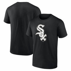 Chicago White Sox Logo Athletic Official Logo T-Shirt - Black