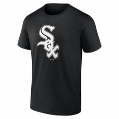 Chicago White Sox Logo Athletic Official Logo T-Shirt - Black