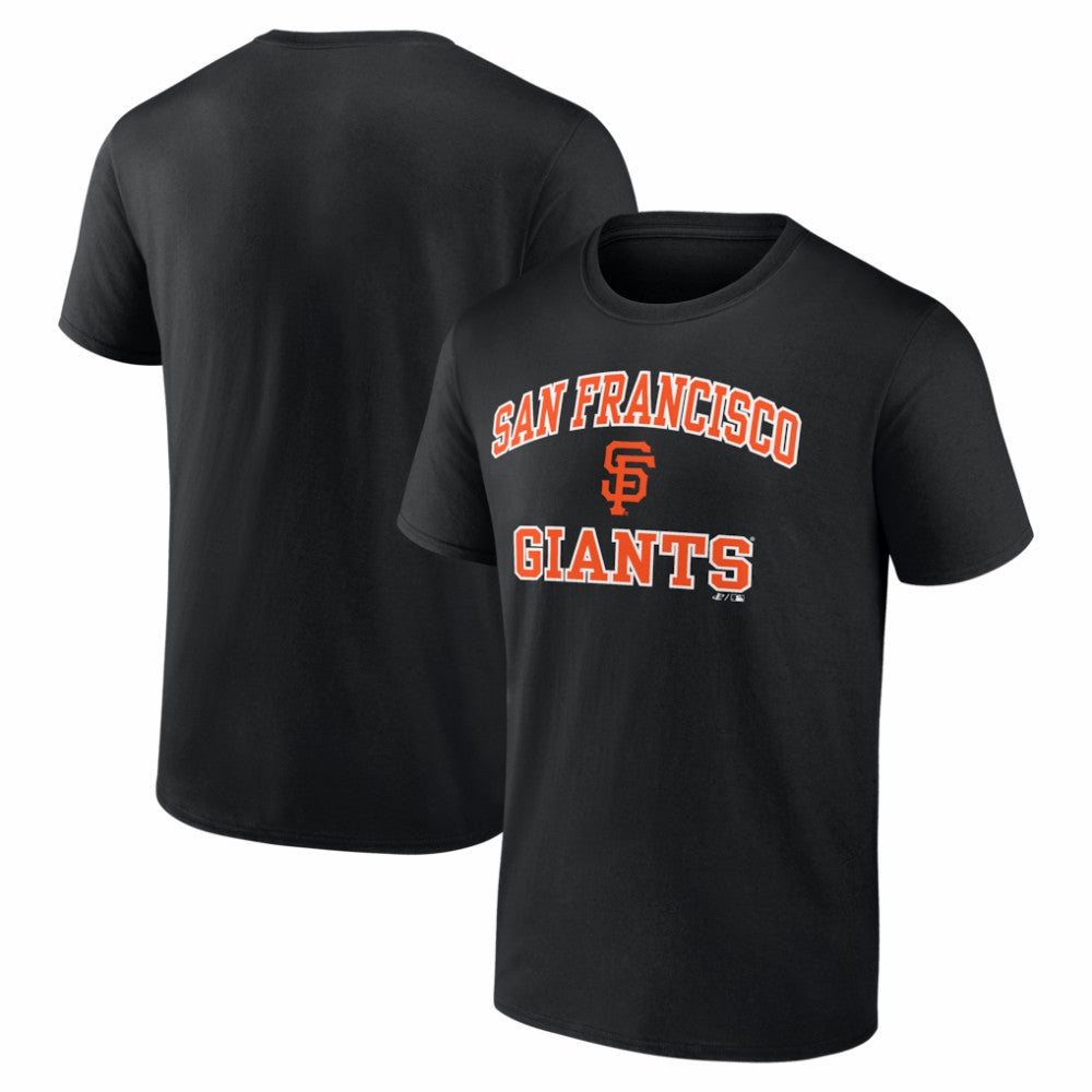 San Francisco Giants Logo Athletic Heart and Soul T-Shirt - Black