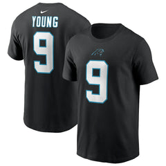 NFL Carolina Panthers Bryce Young  Player Name & Number T-Shirt