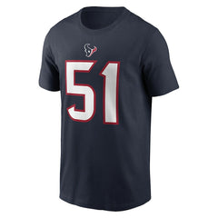NFL Houston Texans Will Anderson Jr.  Player Name & Number T-Shirt