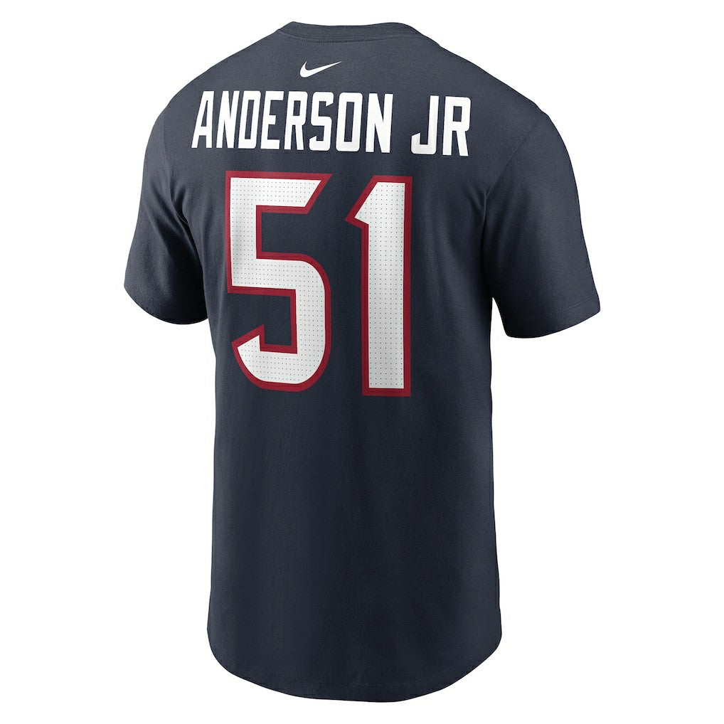 NFL Houston Texans Will Anderson Jr.  Player Name & Number T-Shirt
