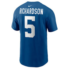 NFL Indianapolis Colts Anthony Richardson  Player Name & Number T-Shirt