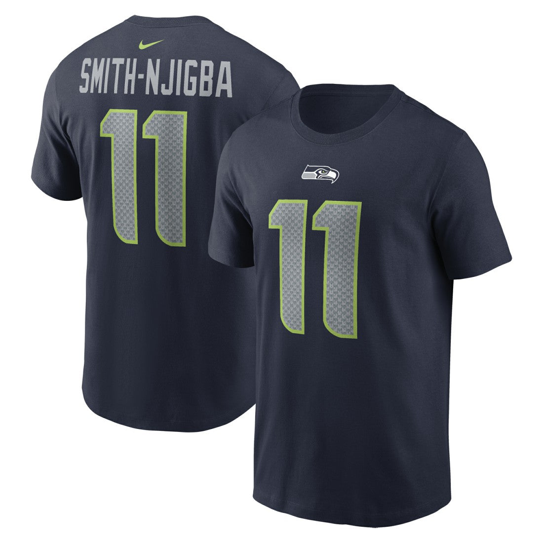NFL Seattle Seahawks Jaxon Smith-Njigba  Player Name & Number T-Shirt