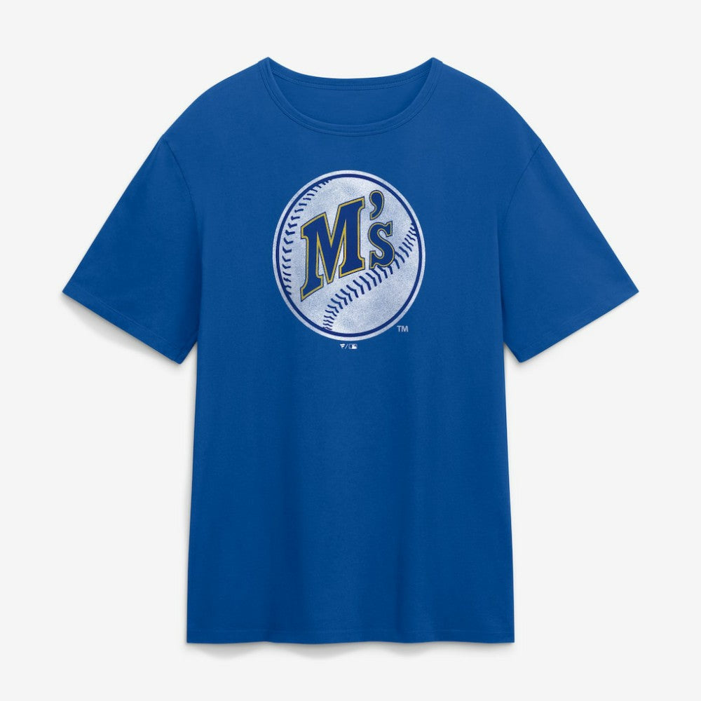 Seattle Mariners Alternate Logo Legacy T-Shirt - Royal