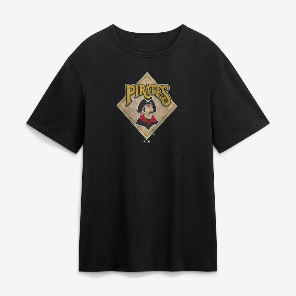 Pittsburgh Pirates Alternate Logo Legacy T-Shirt - Black