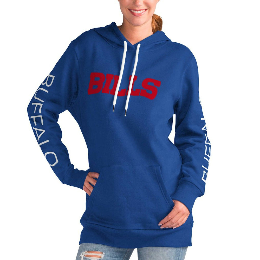 NFL Buffalo Bills G-III 4Her by Carl Banks Women's Extra Inning Pullover Hoodie