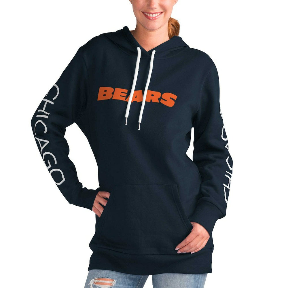 NFL Chicago Bears G-III 4Her by Carl Banks Women's Extra Inning Pullover Hoodie