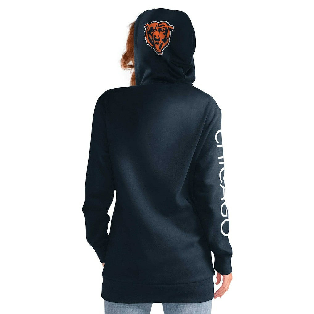 NFL Chicago Bears G-III 4Her by Carl Banks Women's Extra Inning Pullover Hoodie