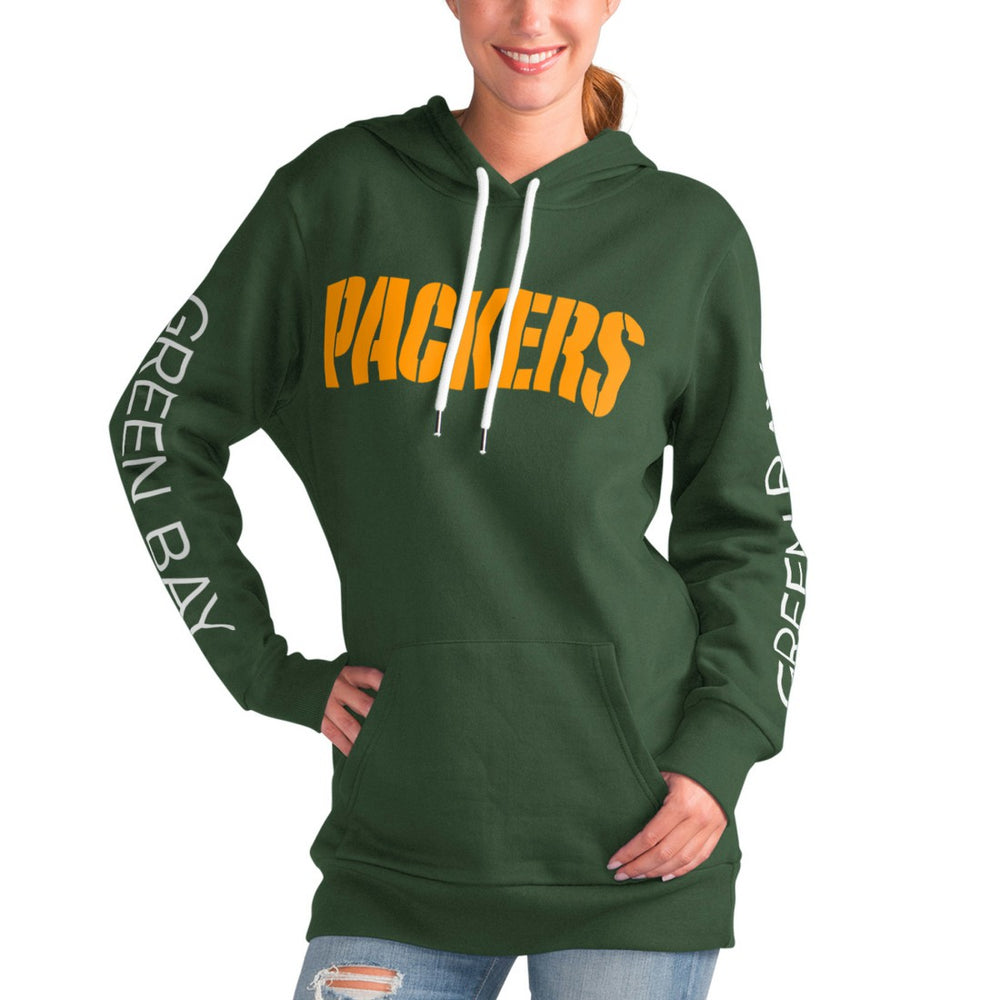 NFL Green Bay Packers G-III 4Her by Carl Banks Women's Extra Inning Pullover Hoodie