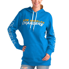 NFL Los Angeles Chargers G-III 4Her by Carl Banks Women's Extra Inning Pullover Hoodie