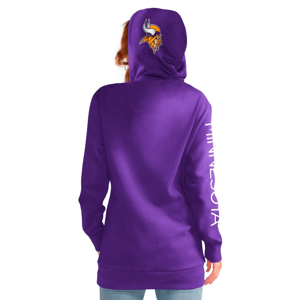 NFL Minnesota Vikings G-III 4Her by Carl Banks Women's Extra Inning Pullover Hoodie