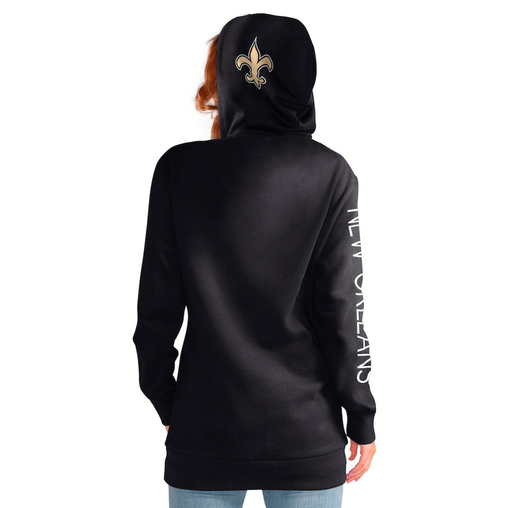 NFL New Orleans Saints G-III 4Her by Carl Banks Women's Extra Inning Pullover Hoodie