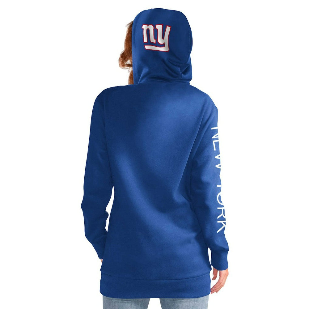 NFL New York Giants G-III 4Her by Carl Banks Women's Extra Inning Pullover Hoodie