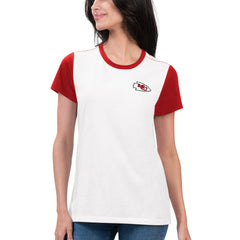 NFL Kansas City Chiefs G-III 4Her by Carl Banks Women's Fashion Illustration T-Shirt