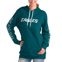 NFL Philadelphia Eagles G-III 4Her by Carl Banks Women's Extra Inning Pullover Hoodie