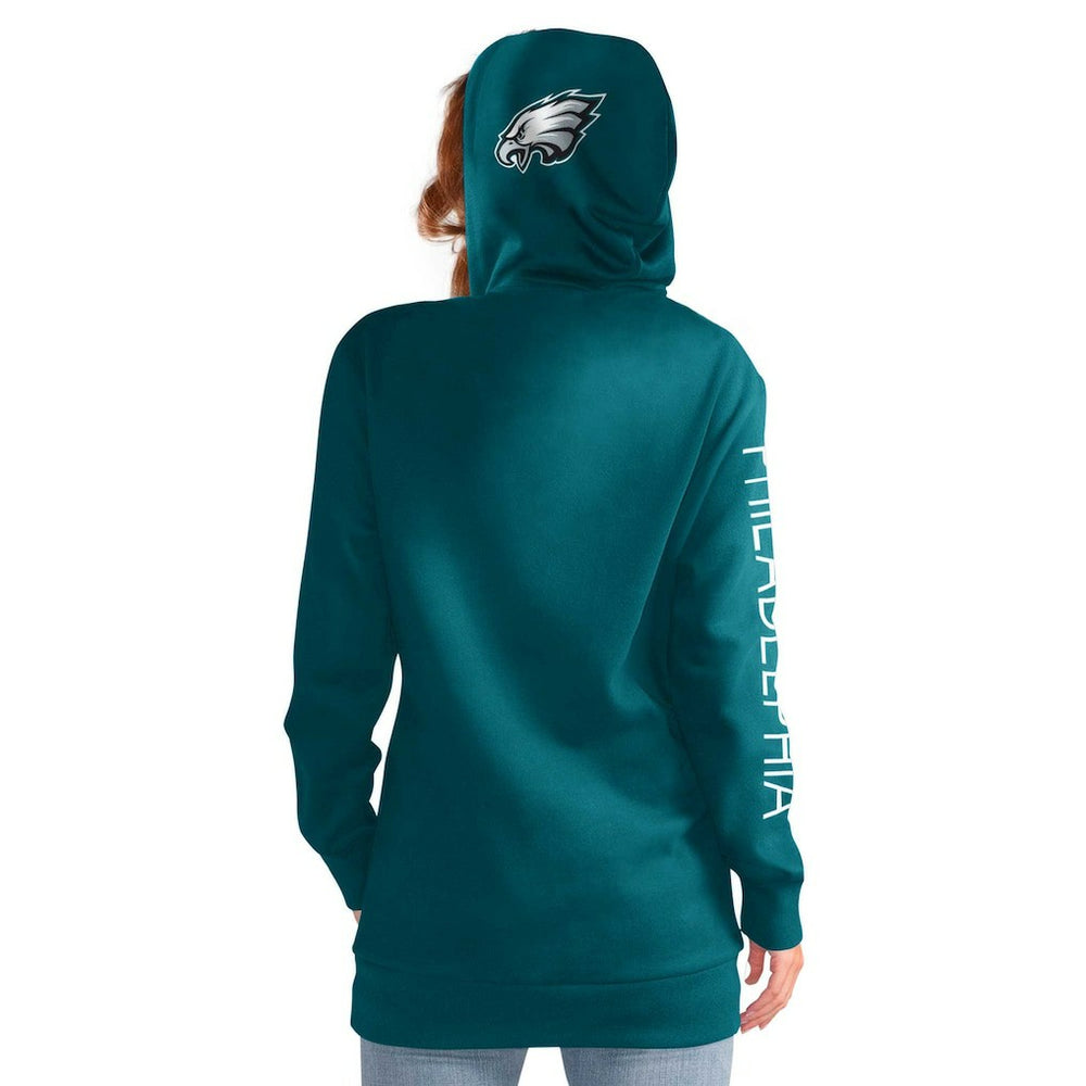 NFL Philadelphia Eagles G-III 4Her by Carl Banks Women's Extra Inning Pullover Hoodie