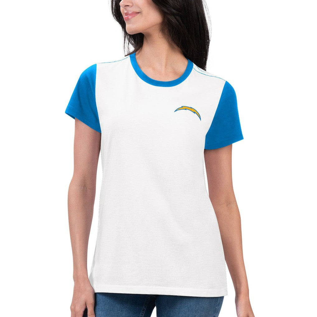 NFL Los Angeles Chargers G-III 4Her by Carl Banks Women's Fashion Illustration T-Shirt