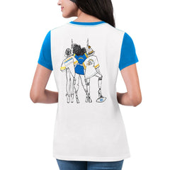 NFL Los Angeles Chargers G-III 4Her by Carl Banks Women's Fashion Illustration T-Shirt