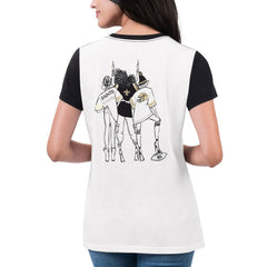 NFL New Orleans Saints G-III 4Her by Carl Banks Women's Fashion Illustration T-Shirt