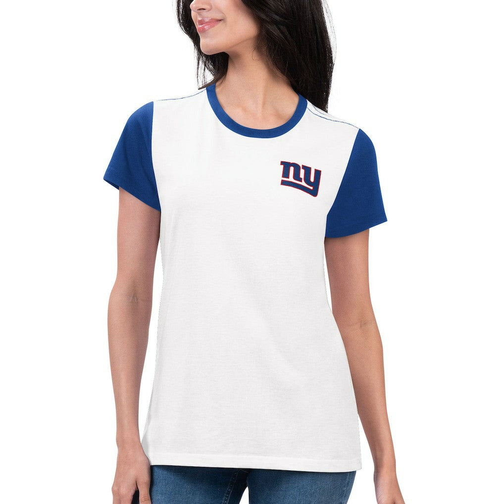 NFL New York Giants G-III 4Her by Carl Banks Women's Fashion Illustration T-Shirt