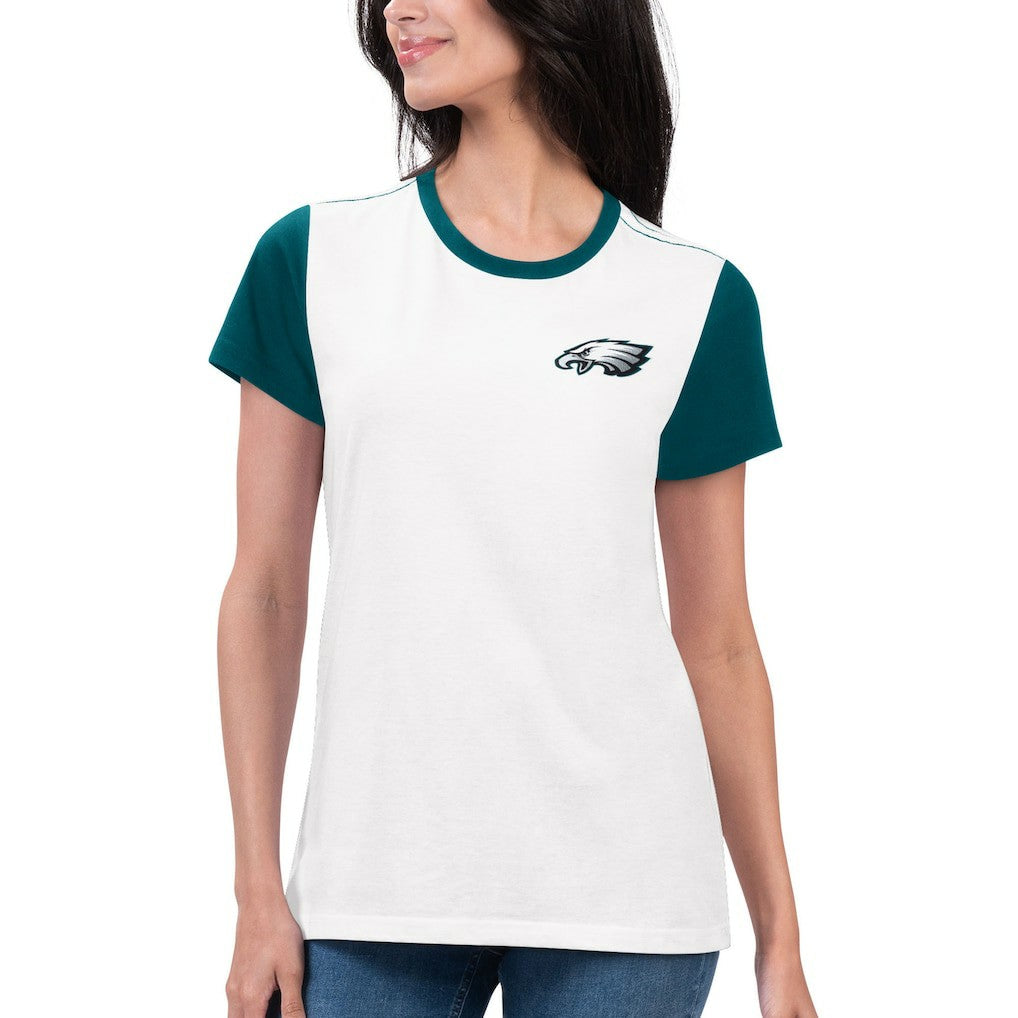 NFL Philadelphia Eagles G-III 4Her by Carl Banks Women's Fashion Illustration T-Shirt