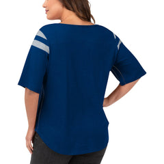 NFL Indianapolis Colts G-III 4Her by Carl Banks Women's Plus Size Linebacker T-Shirt