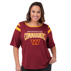 NFL Washington Commanders G-III 4Her by Carl Banks Women's Plus Size Linebacker T-Shirt