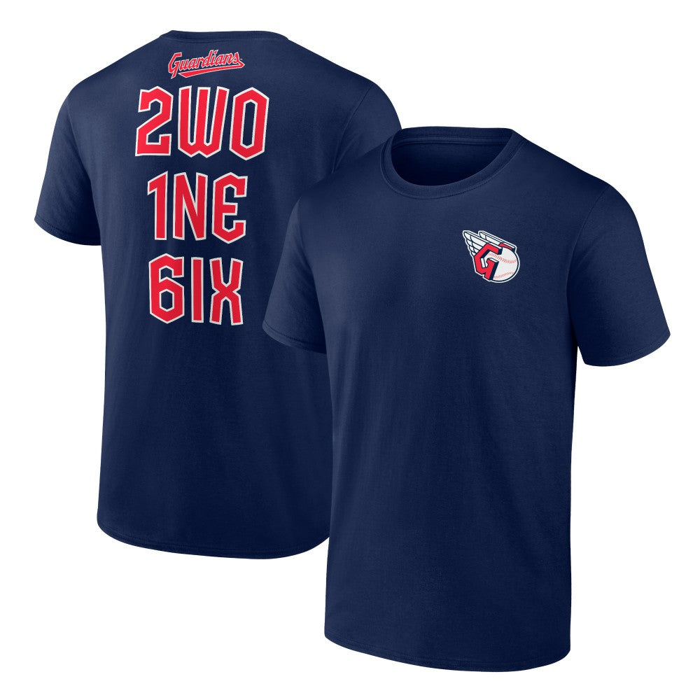 Cleveland Guardians Hometown Collection The 216 T-Shirt - Navy
