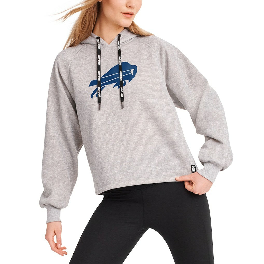 NFL Buffalo Bills DKNY Sport Women's Debbie Dolman Raglan Pullover Hoodie