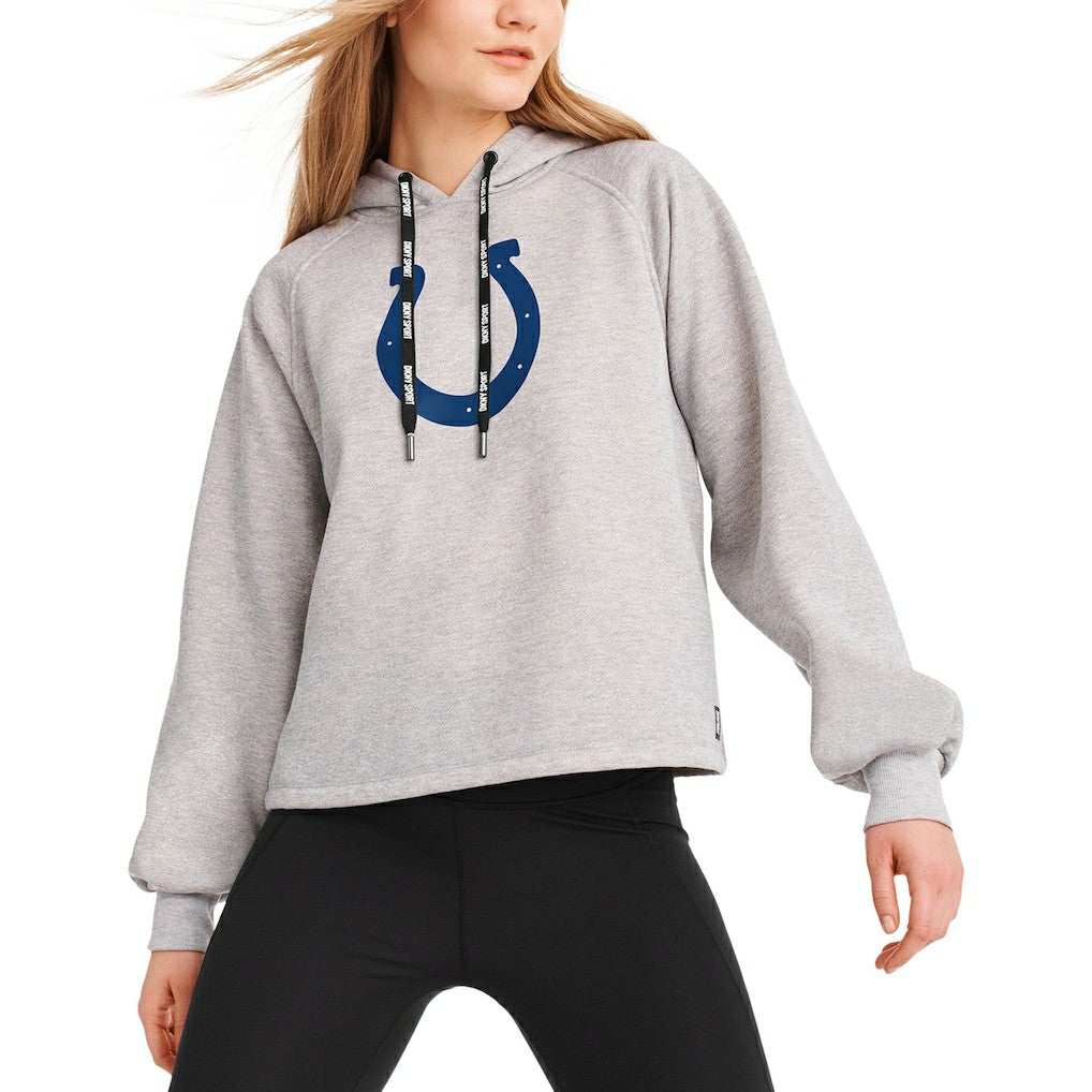 NFL Indianapolis Colts DKNY Sport Women's Debbie Dolman Raglan Pullover Hoodie