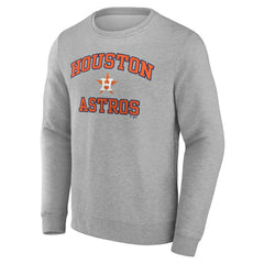 Houston Astros Heart & Soul Pullover Sweatshirt - Heather Gray