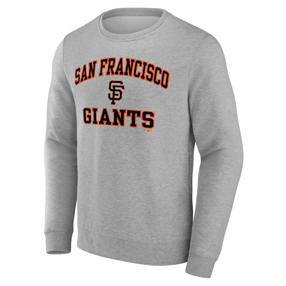 San Francisco Giants Heart & Soul Pullover Sweatshirt - Heather Gray