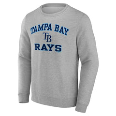 Tampa Bay Rays Heart & Soul Pullover Sweatshirt - Heather Gray
