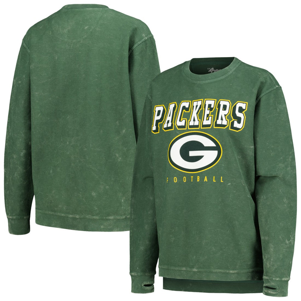 NFL Green Bay Packers G-III 4Her by Carl Banks Women's Comfy Cord Pullover Sweatshirt