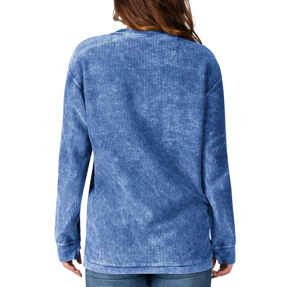 NFL Los Angeles Chargers G-III 4Her by Carl Banks Women's Comfy Cord Pullover Sweatshirt
