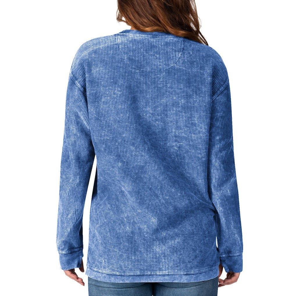 NFL Los Angeles Rams G-III 4Her by Carl Banks Women's Comfy Cord Pullover Sweatshirt