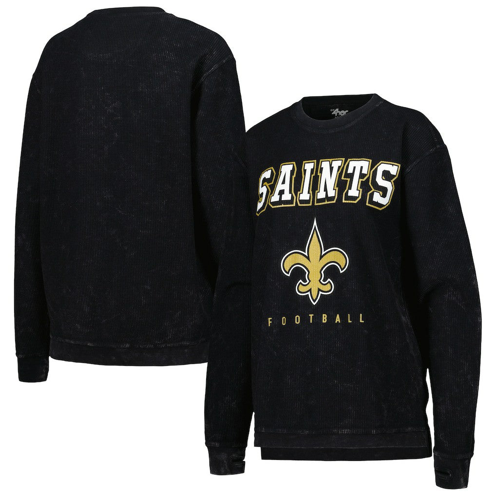 NFL New Orleans Saints G-III 4Her by Carl Banks Women's Comfy Cord Pullover Sweatshirt
