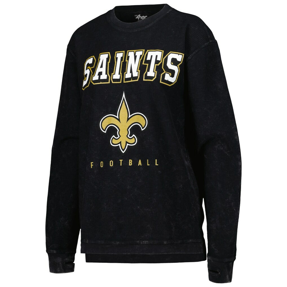 NFL New Orleans Saints G-III 4Her by Carl Banks Women's Comfy Cord Pullover Sweatshirt
