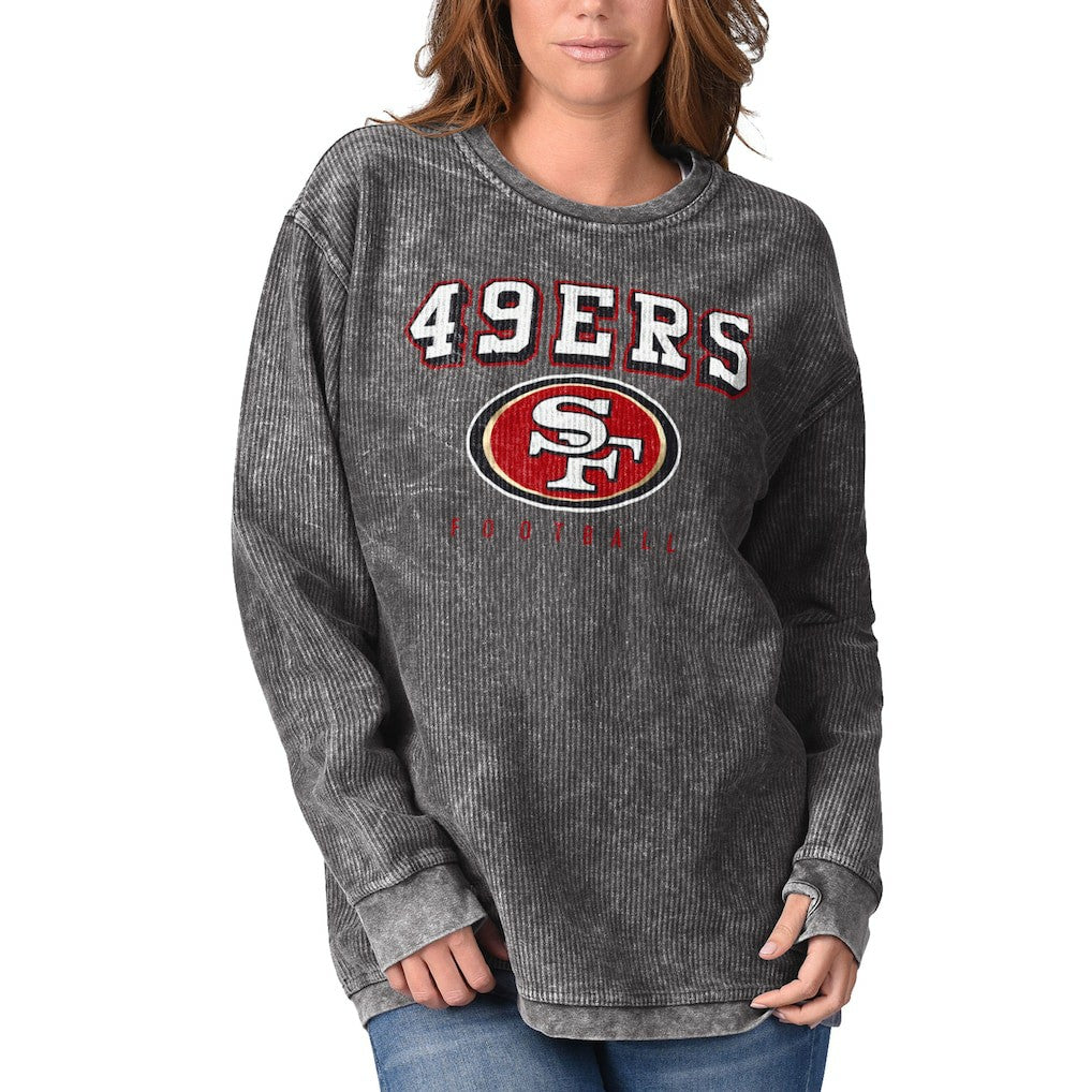 NFL San Francisco 49ers G-III 4Her by Carl Banks Women's Comfy Cord Pullover Sweatshirt