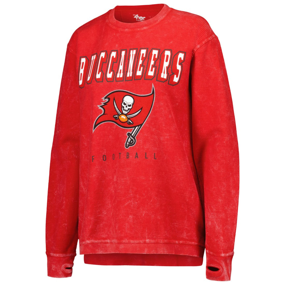NFL Tampa Bay Buccaneers G-III 4Her by Carl Banks Women's Comfy Cord Pullover Sweatshirt