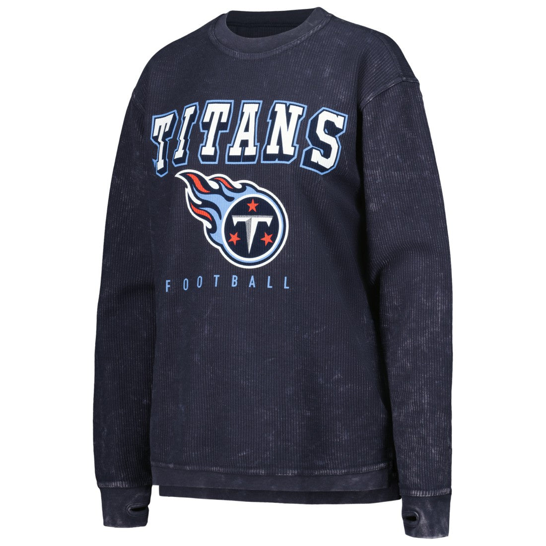 NFL Tennessee Titans G-III 4Her by Carl Banks Women's Comfy Cord Pullover Sweatshirt