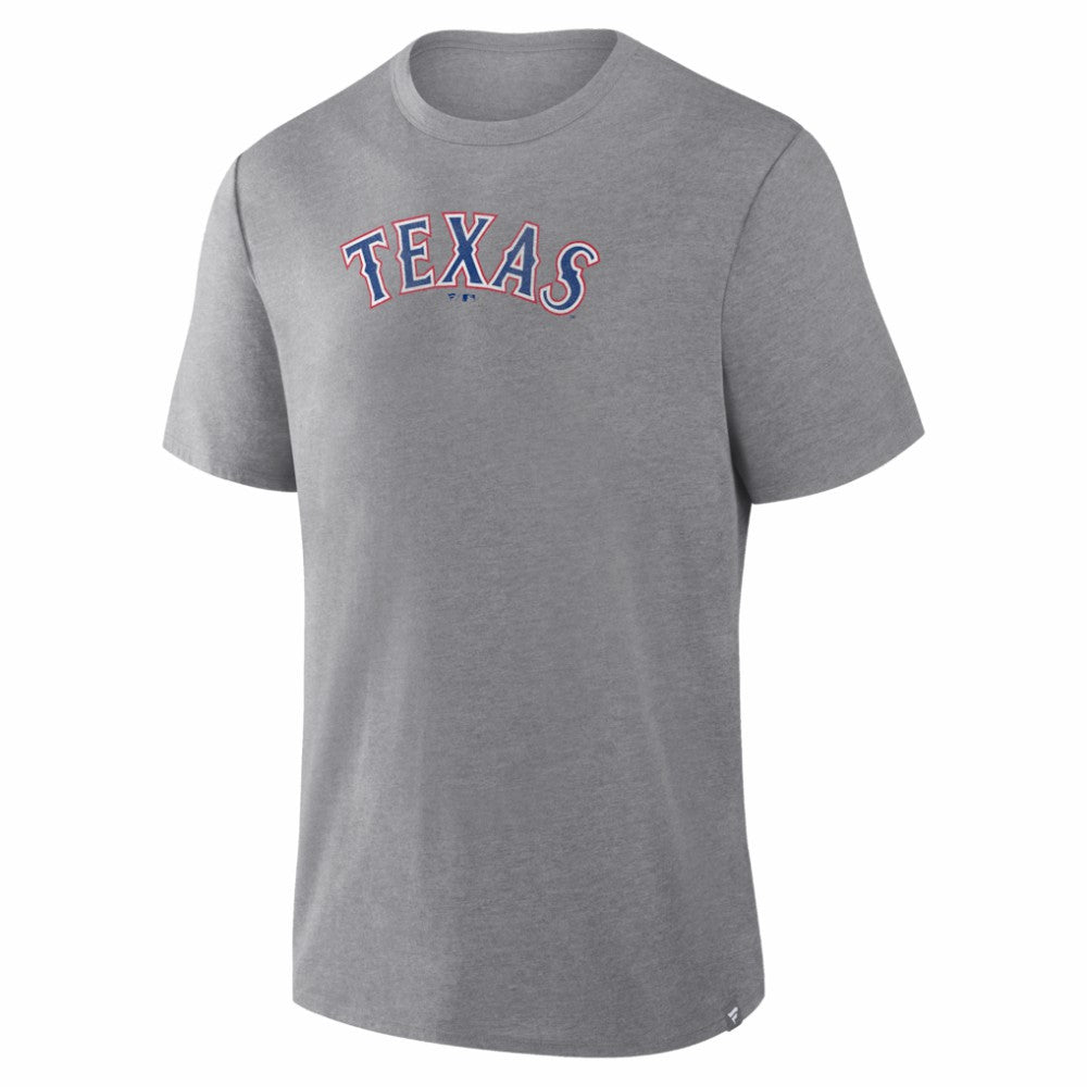 Texas Rangers Play Tribute Tri-Blend T-Shirt - Heather Gray