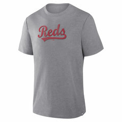 Cincinnati Reds Play Tribute Tri-Blend T-Shirt - Heather Gray