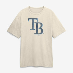 Tampa Bay Rays Stadium Slub T-Shirt - Cream