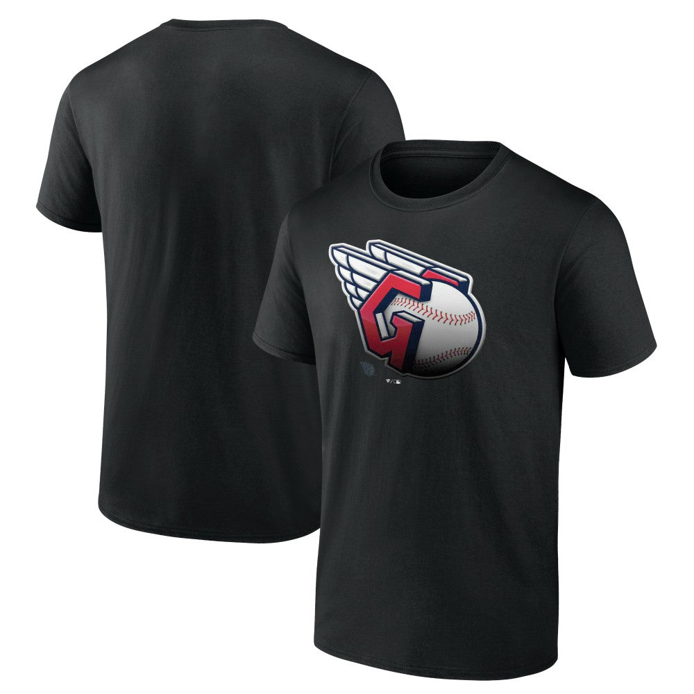 Cleveland Guardians Midnight Mascot T-Shirt - Black